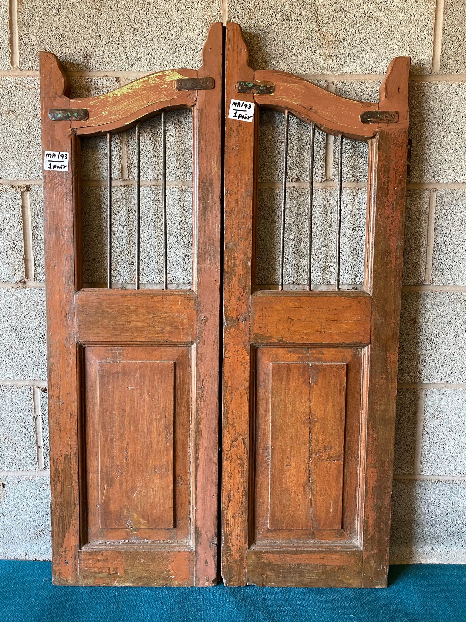 wooden dog gate