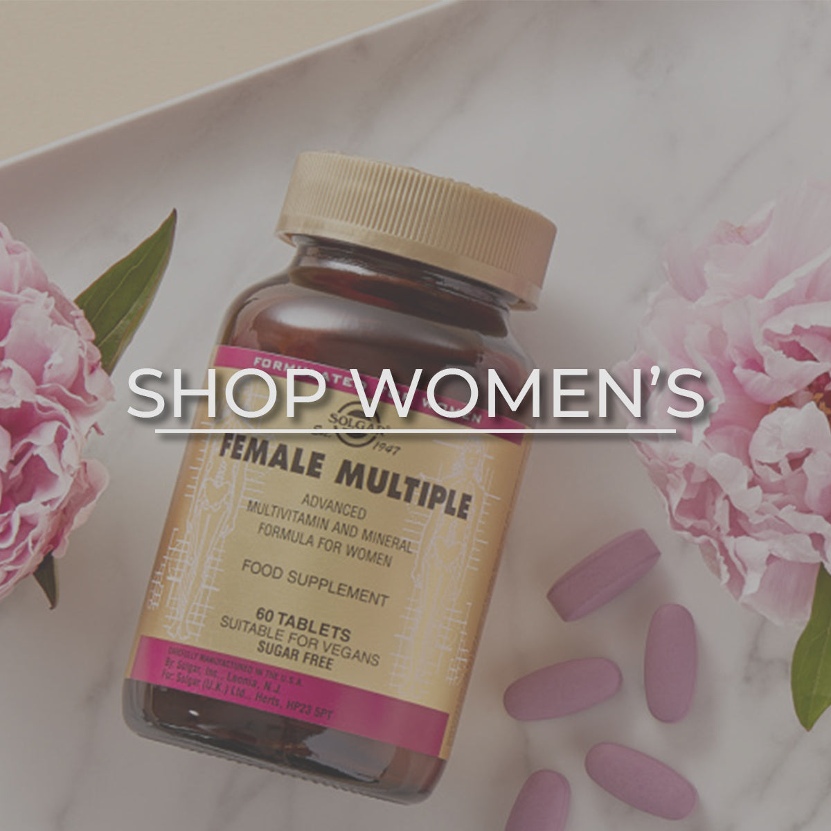 Click here to shop by Women's vitamins