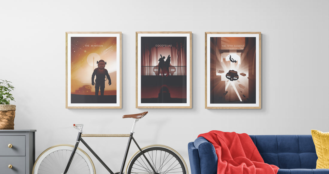Bespoke Minimalist Poster Prints | Wolf and Rocket Design Studio