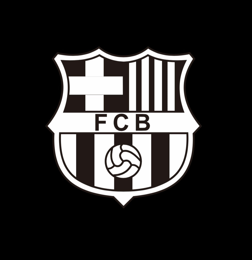 Football CLUB FC Barcelona Logo Nr.258 (quantity 1 = 2 Logo Films /2 d –  OpenDoorLED-Bonn