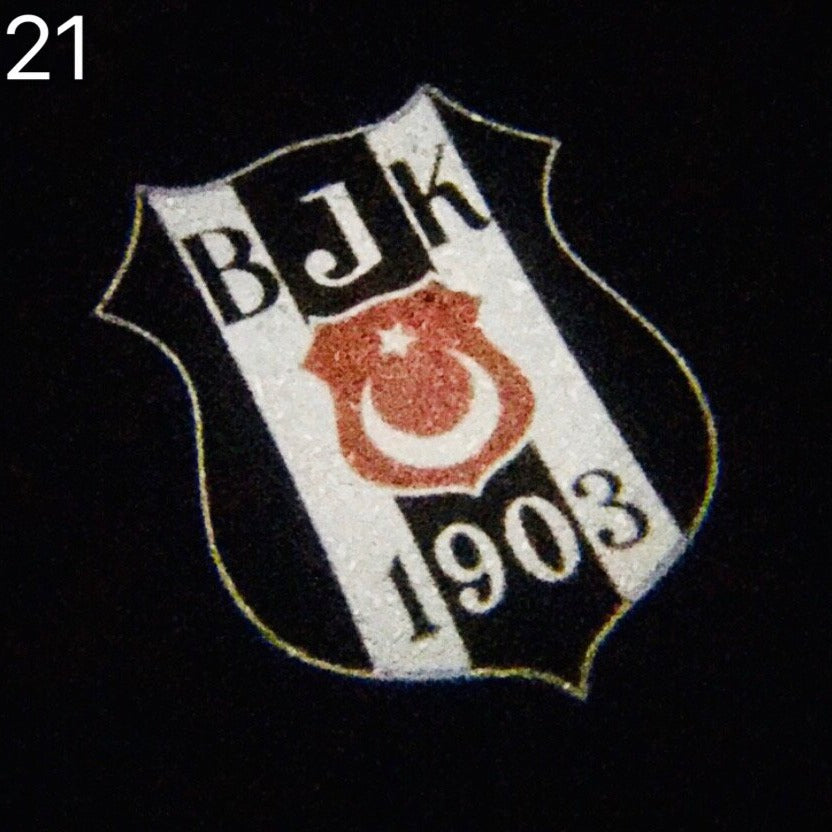 Football CLUB BJK 1903 Logo door lights  (quantity 1 = 2 Logo Fi –  OpenDoorLED-Bonn