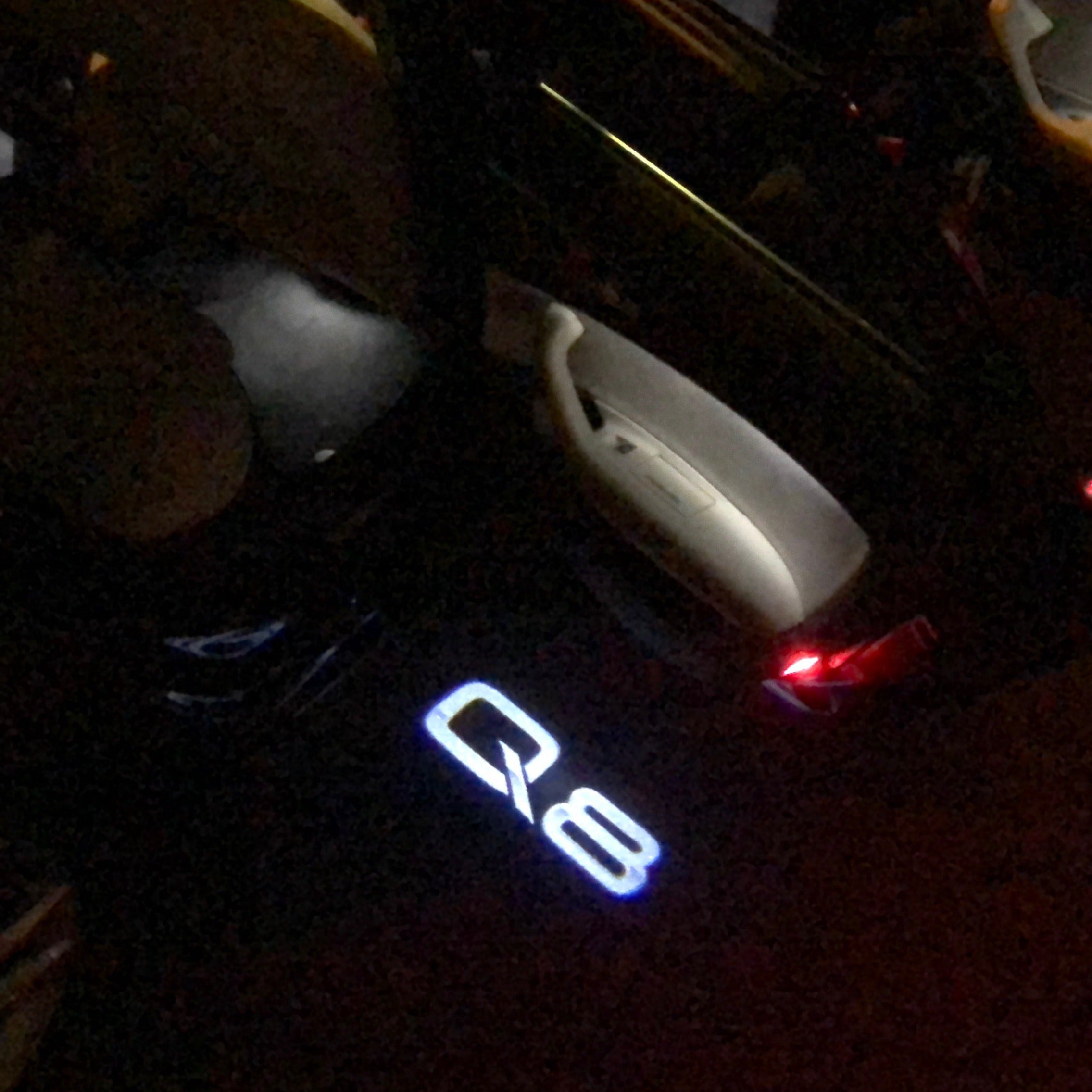 audi q8 interior lights