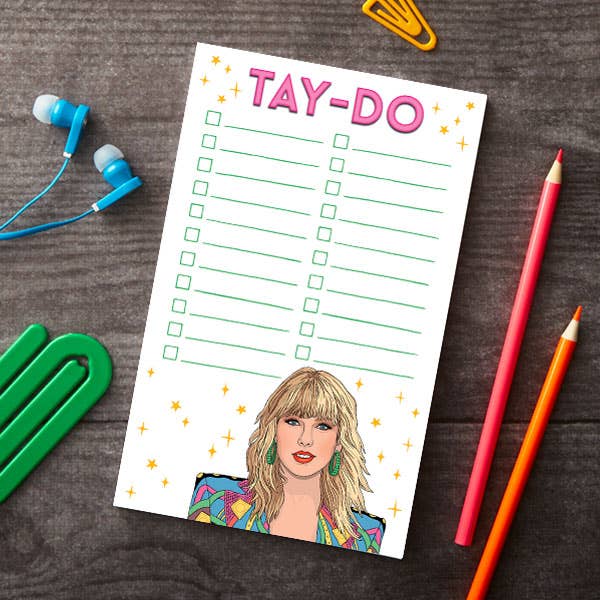 Taylor Swift - Tay-Do List Notepad – A Little Happy