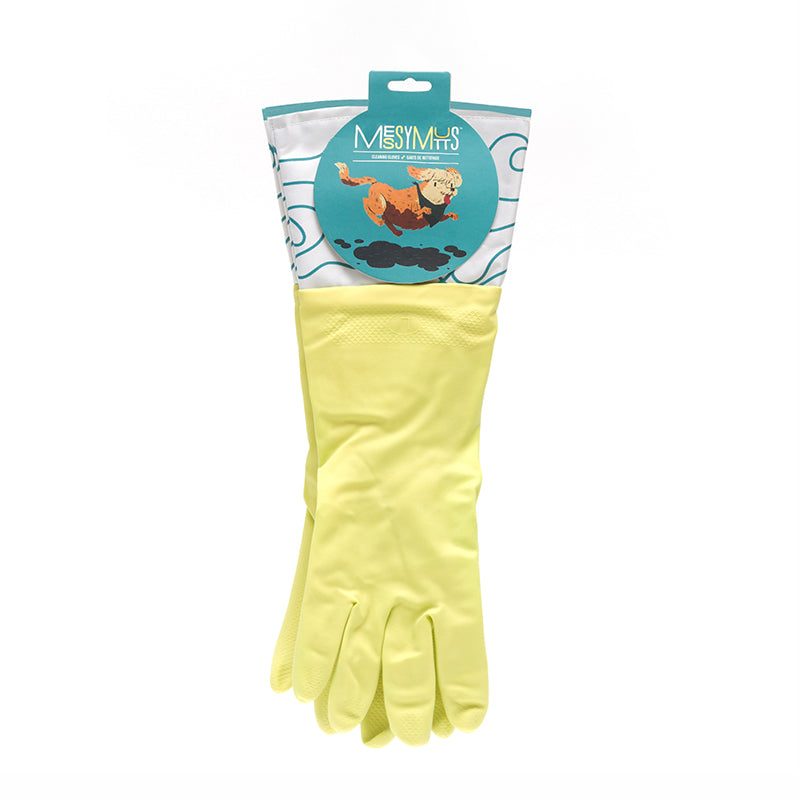 COOLJOB Patented Pet Grooming Gloves with Web, Reusable Washable