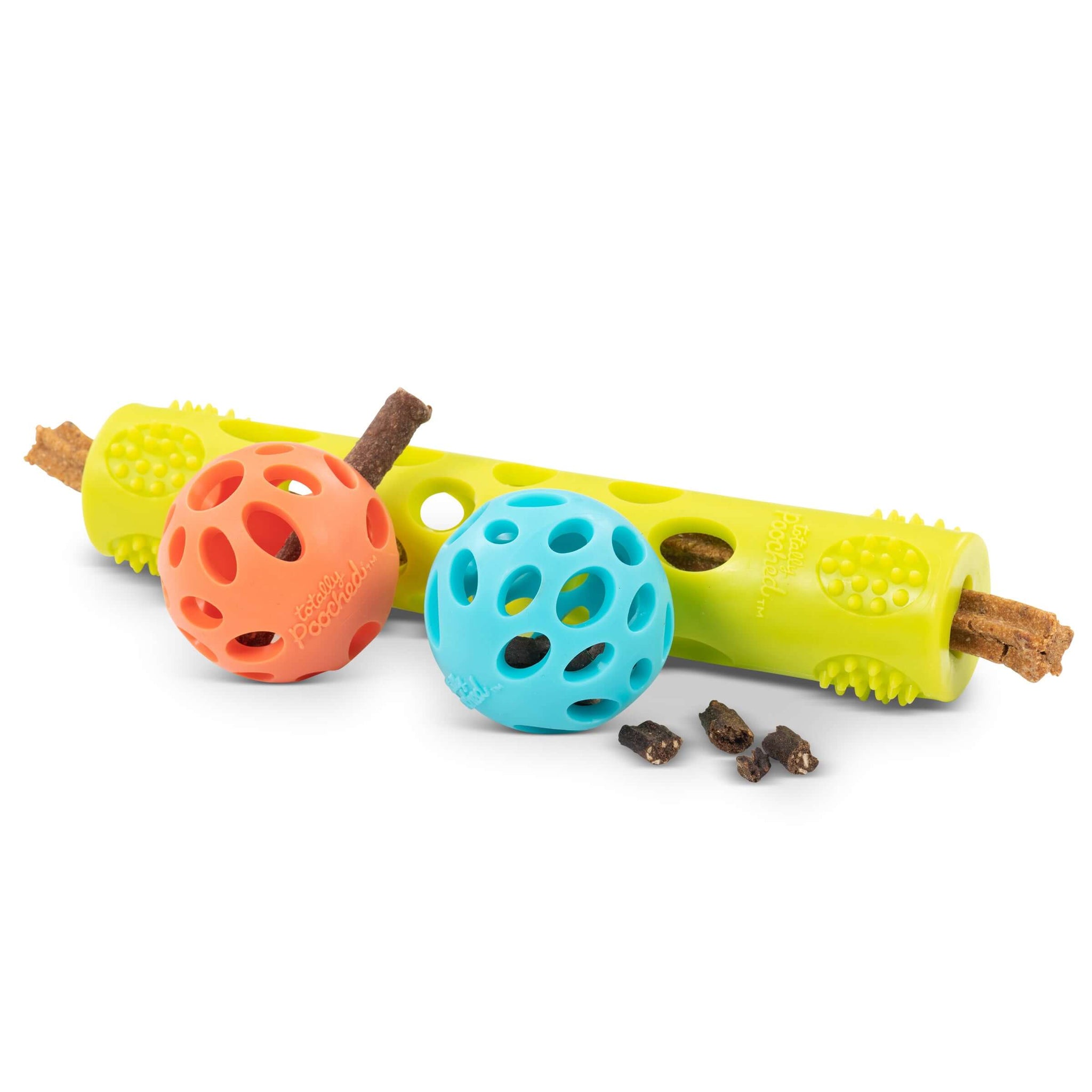 ball on stick dog toy