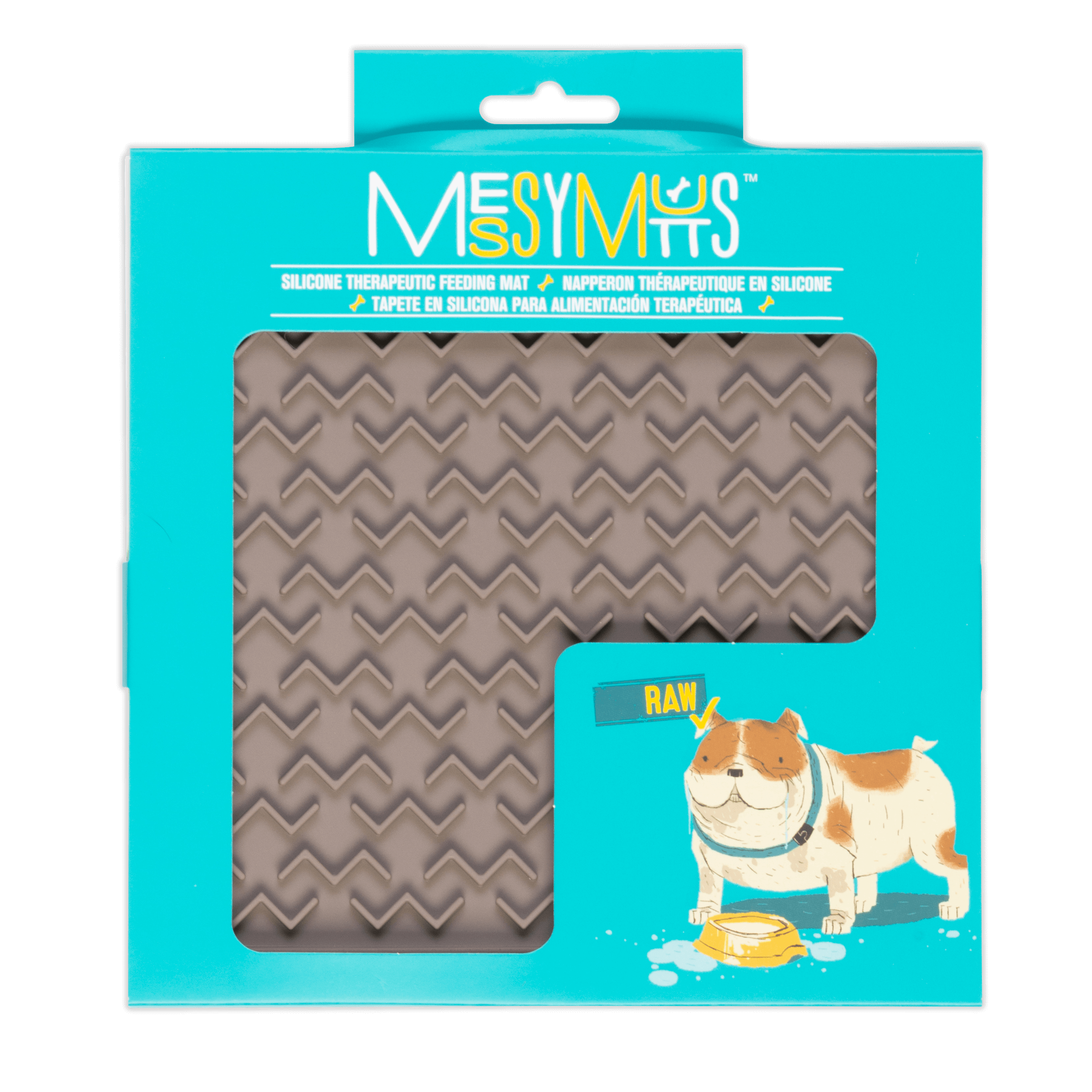 Silicone Therapeutic Dog Lick Mat,  8" x 8"