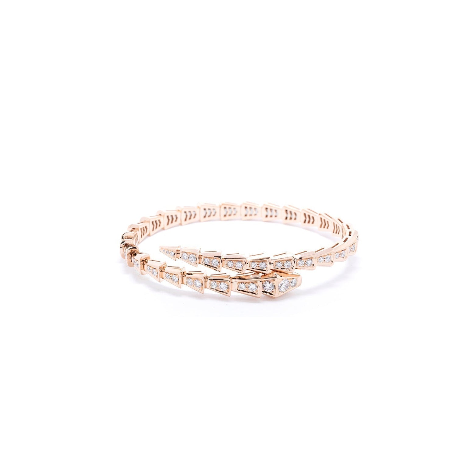 BVLGARI Diamond Serpenti Viper Bracelet w/ Box — Oliver Jewellery