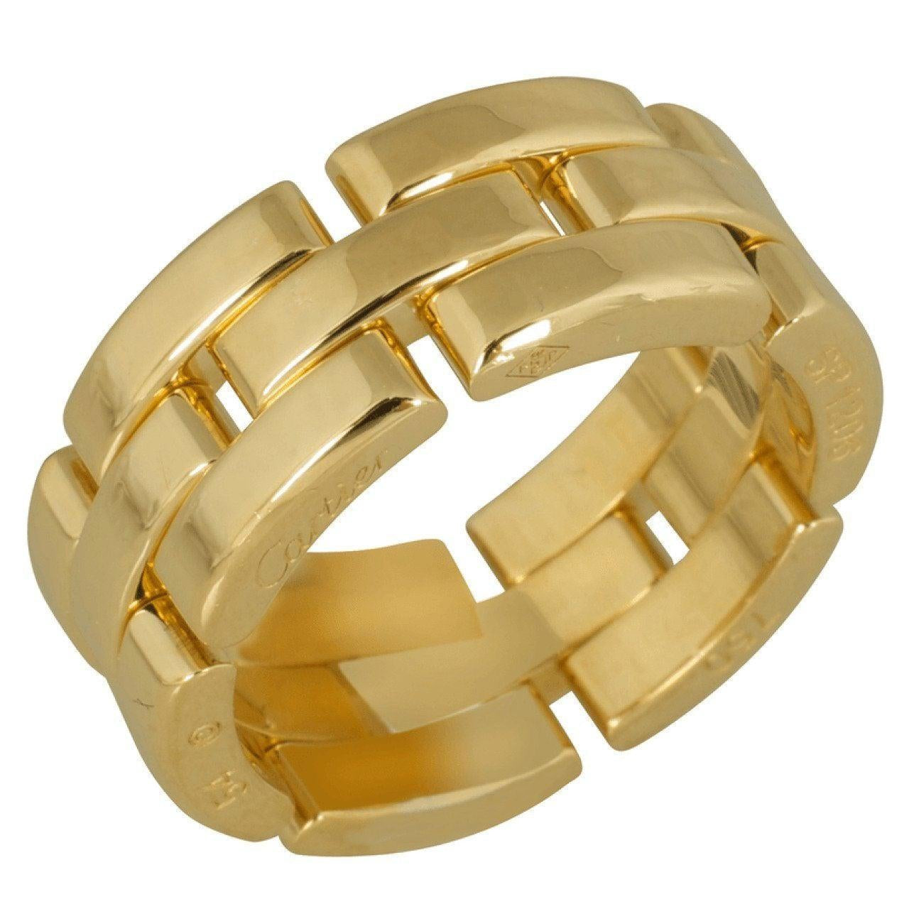 cartier maillon panthere ring