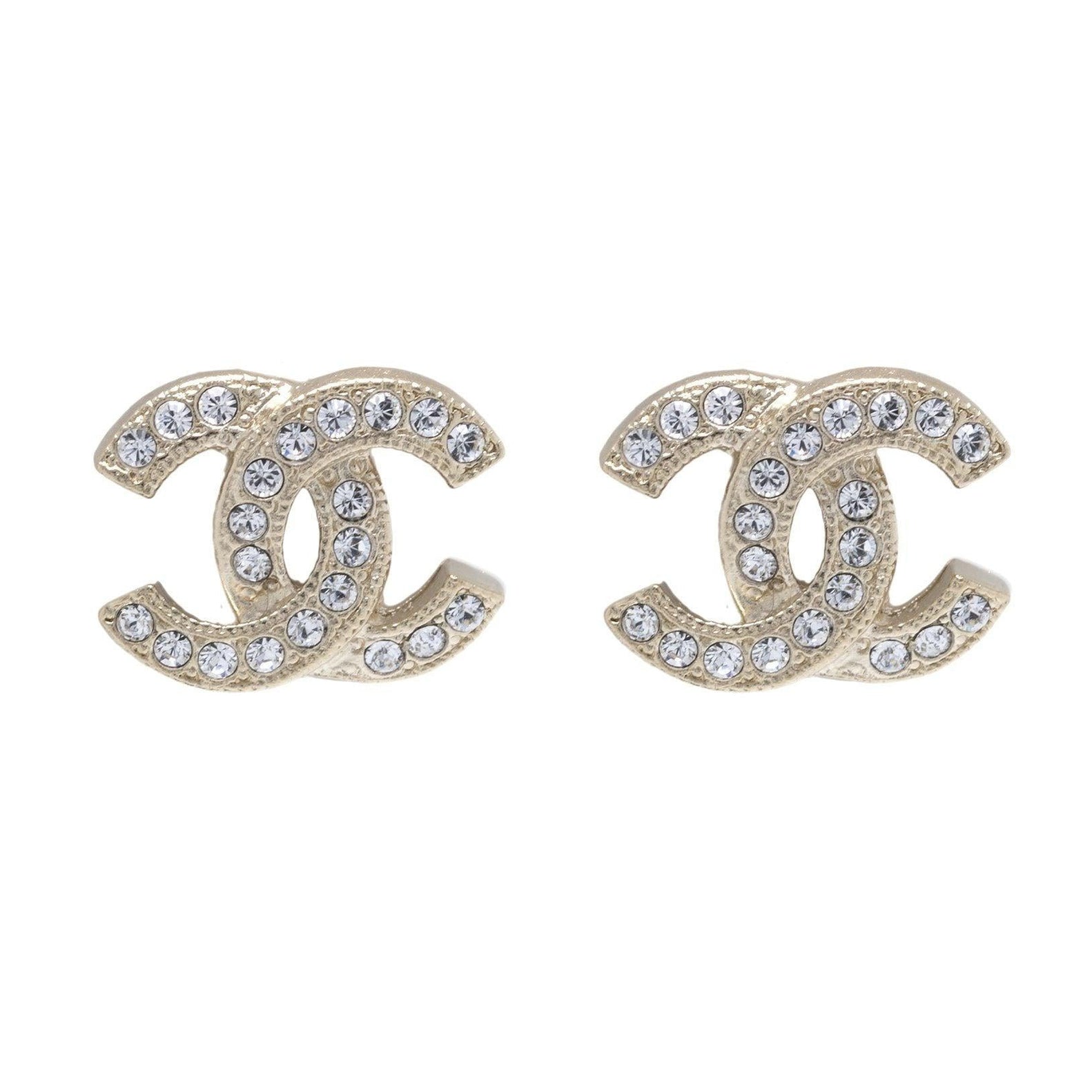 Cc earrings Chanel Pink in Metal  34520515
