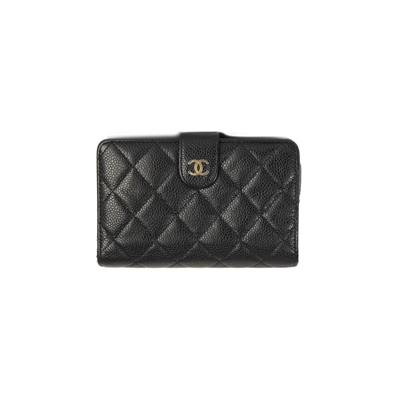 Chanel Pearl Zipped Wallet With Handle  Bragmybag