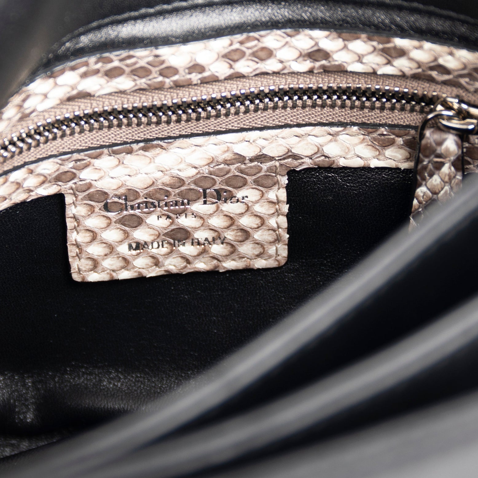 Christian Dior Python-Trimmed Diorling Bag — Oliver Jewellery