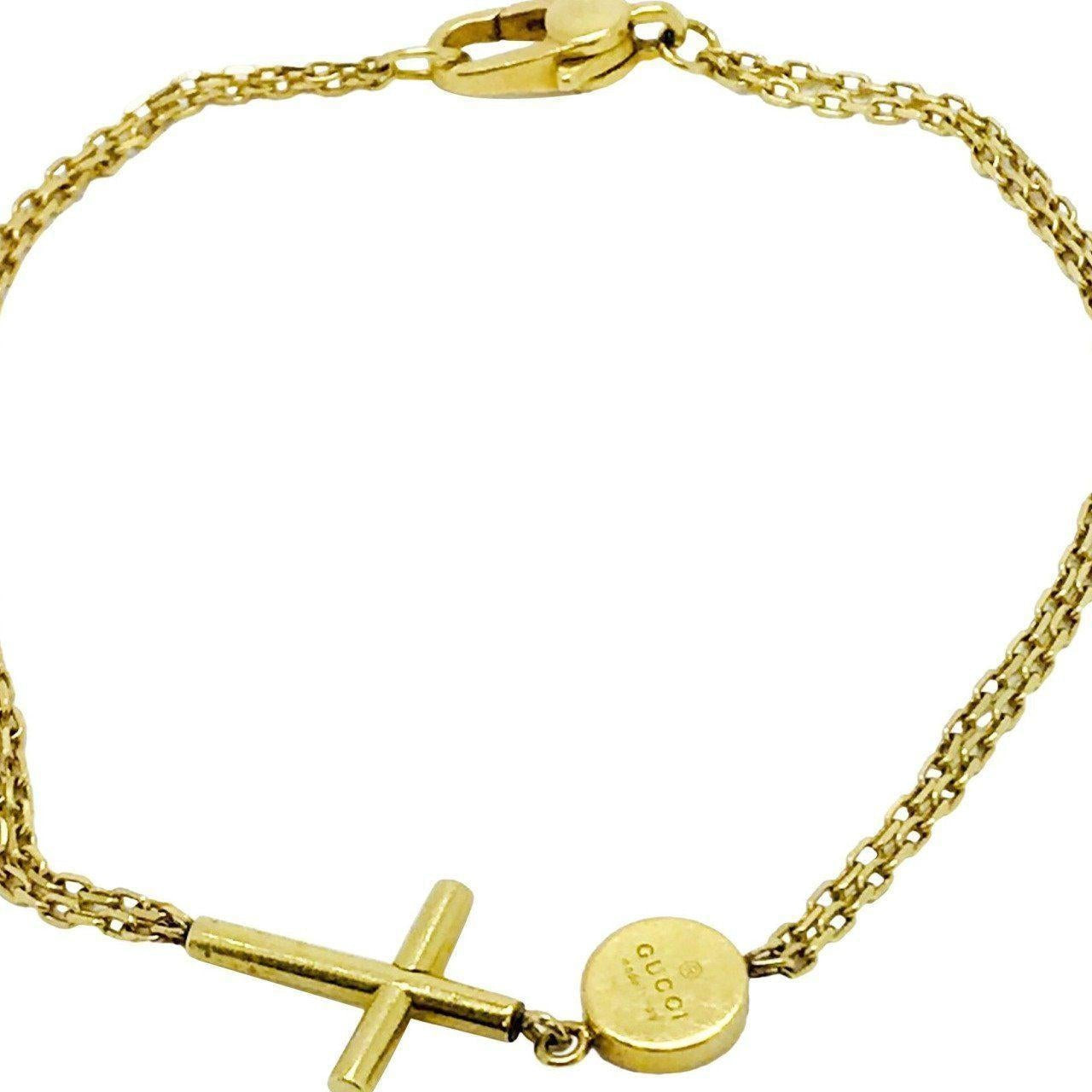 gucci cross bracelet