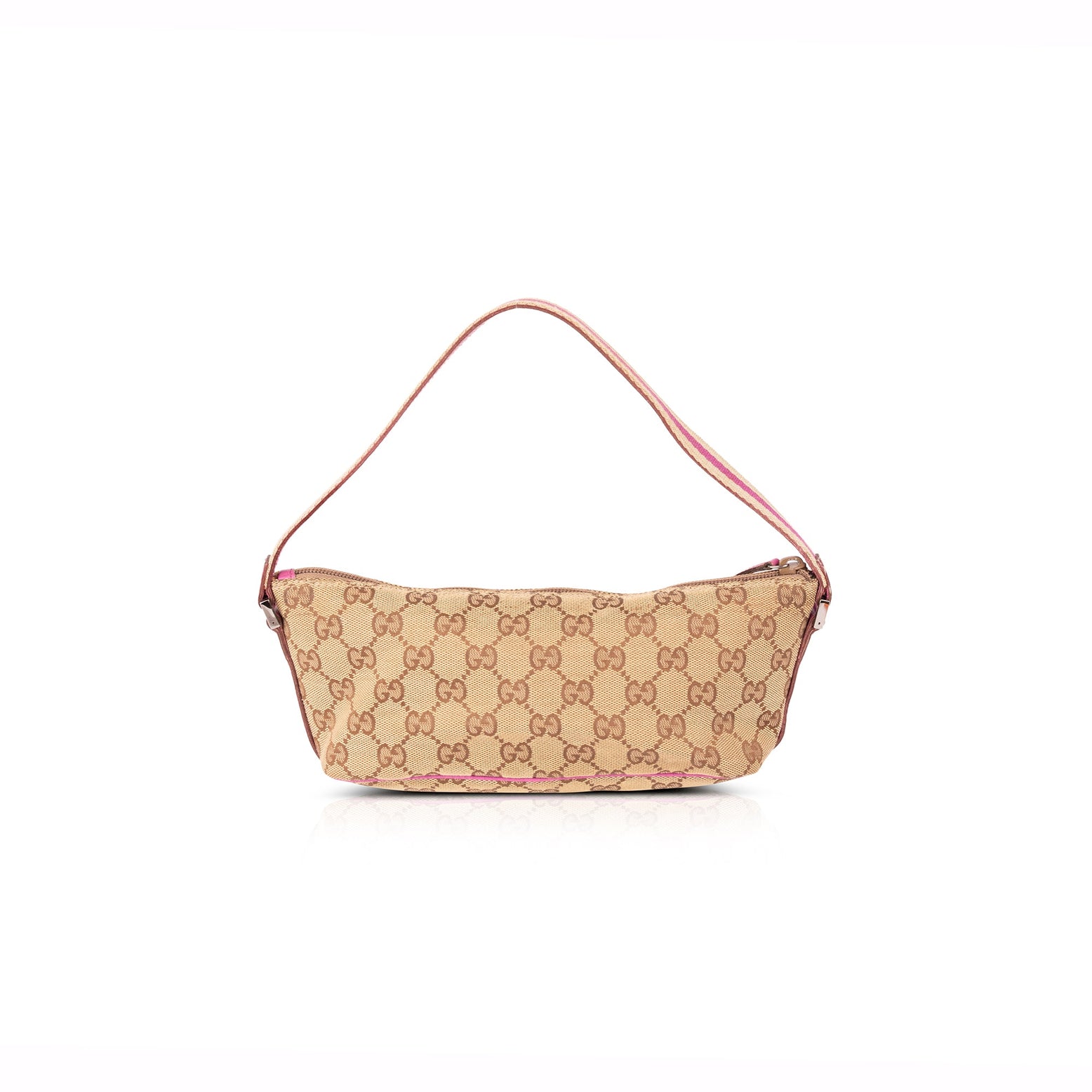 gucci gg canvas boat pochette