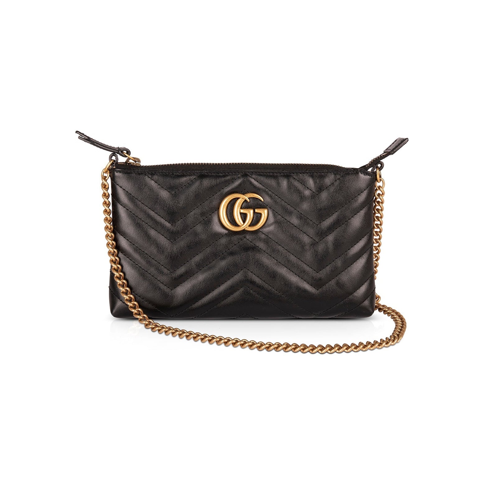 Gucci GG Marmont Matelasse Mini Chain Bag w/ Box — Oliver Jewellery