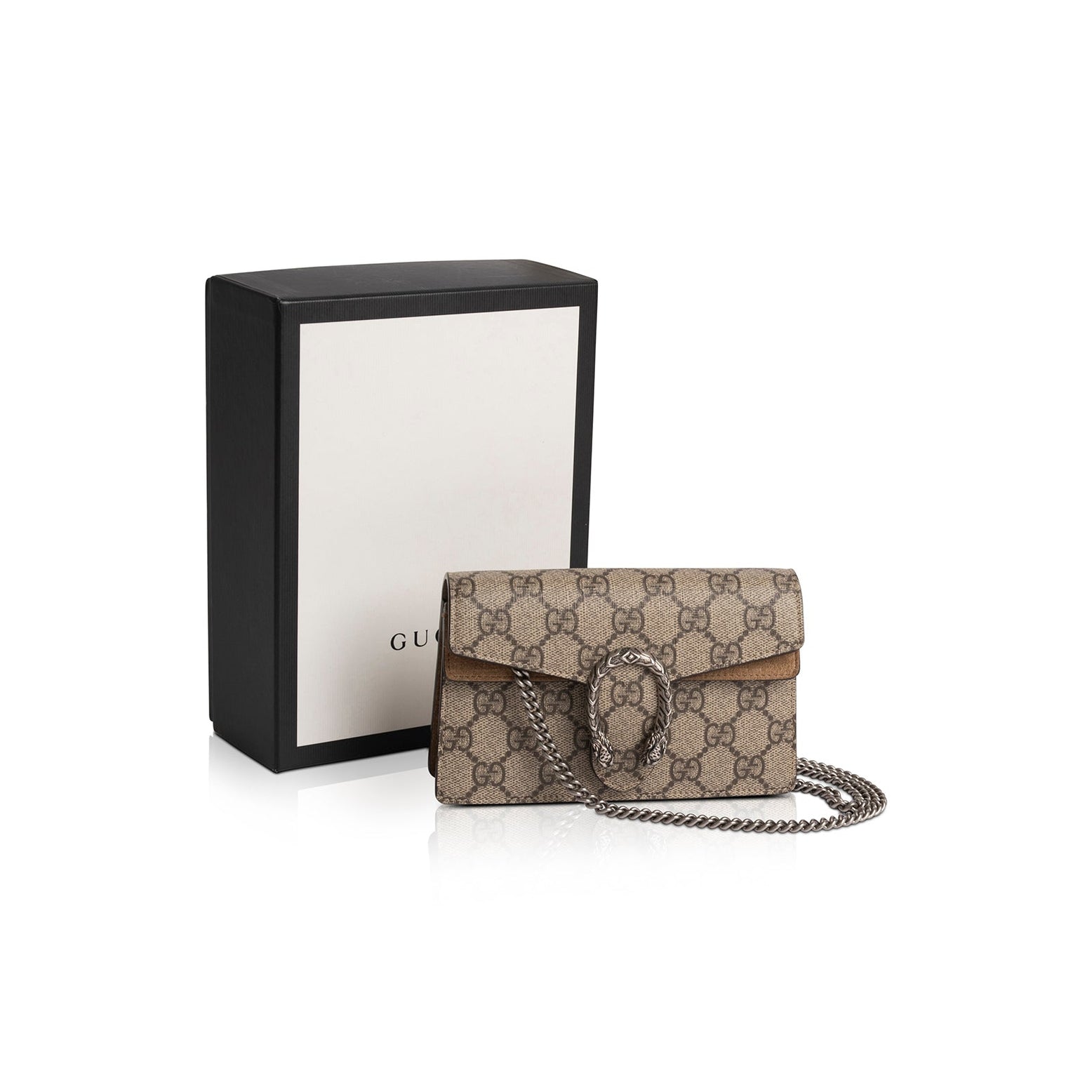Gucci GG Supreme Super Mini Bag w/ Box — Oliver Jewellery