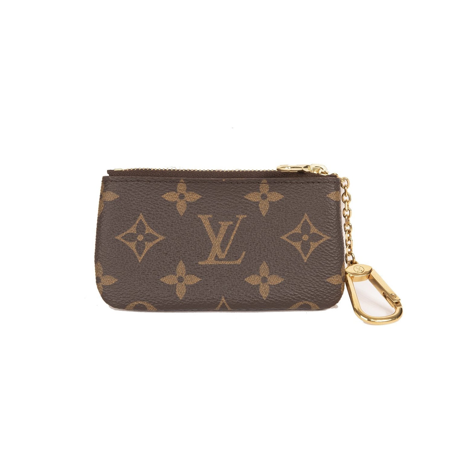 Louis Vuitton Monogram Pochette Cles Key Pouch 4LZ1102 For Sale at