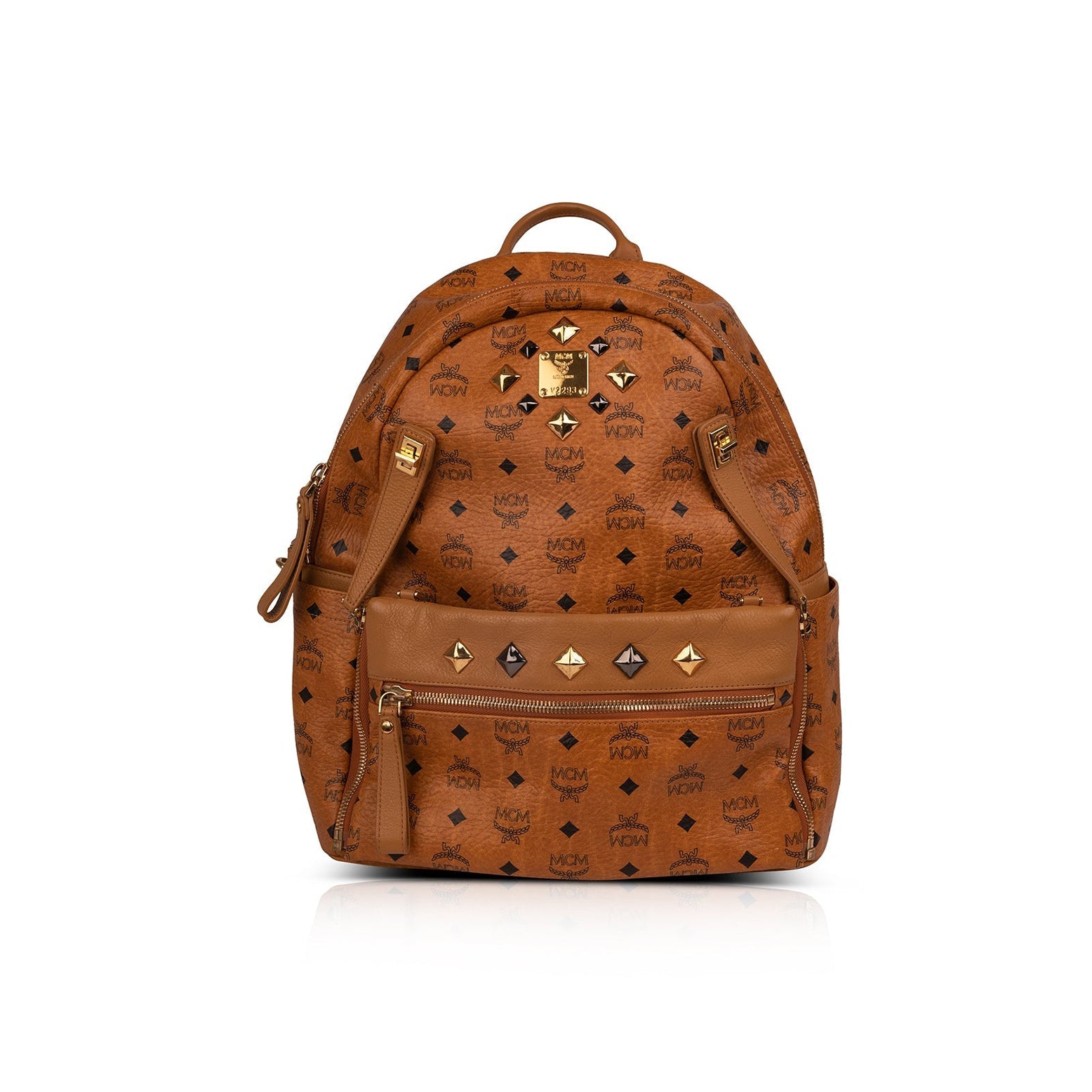 MCM Backpack Pink Leather ref.354299 - Joli Closet