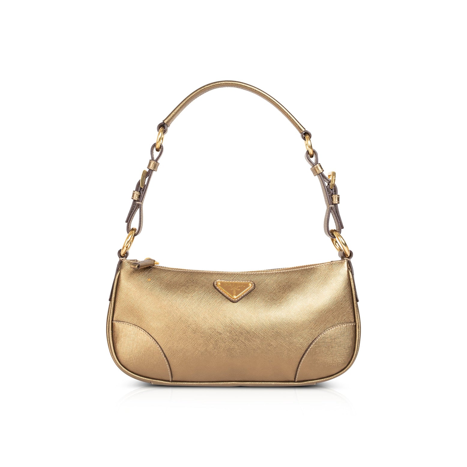 Prada Saffiano Metal Mini Shoulder Bag