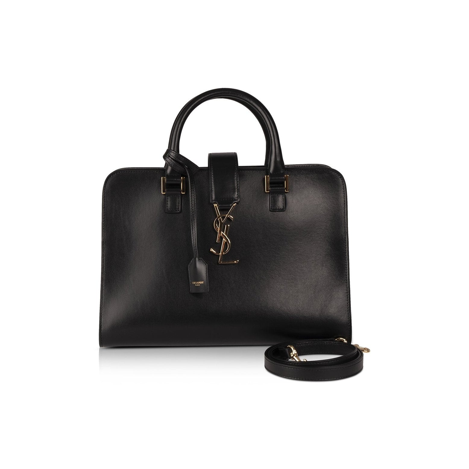 ysl black cabas bag