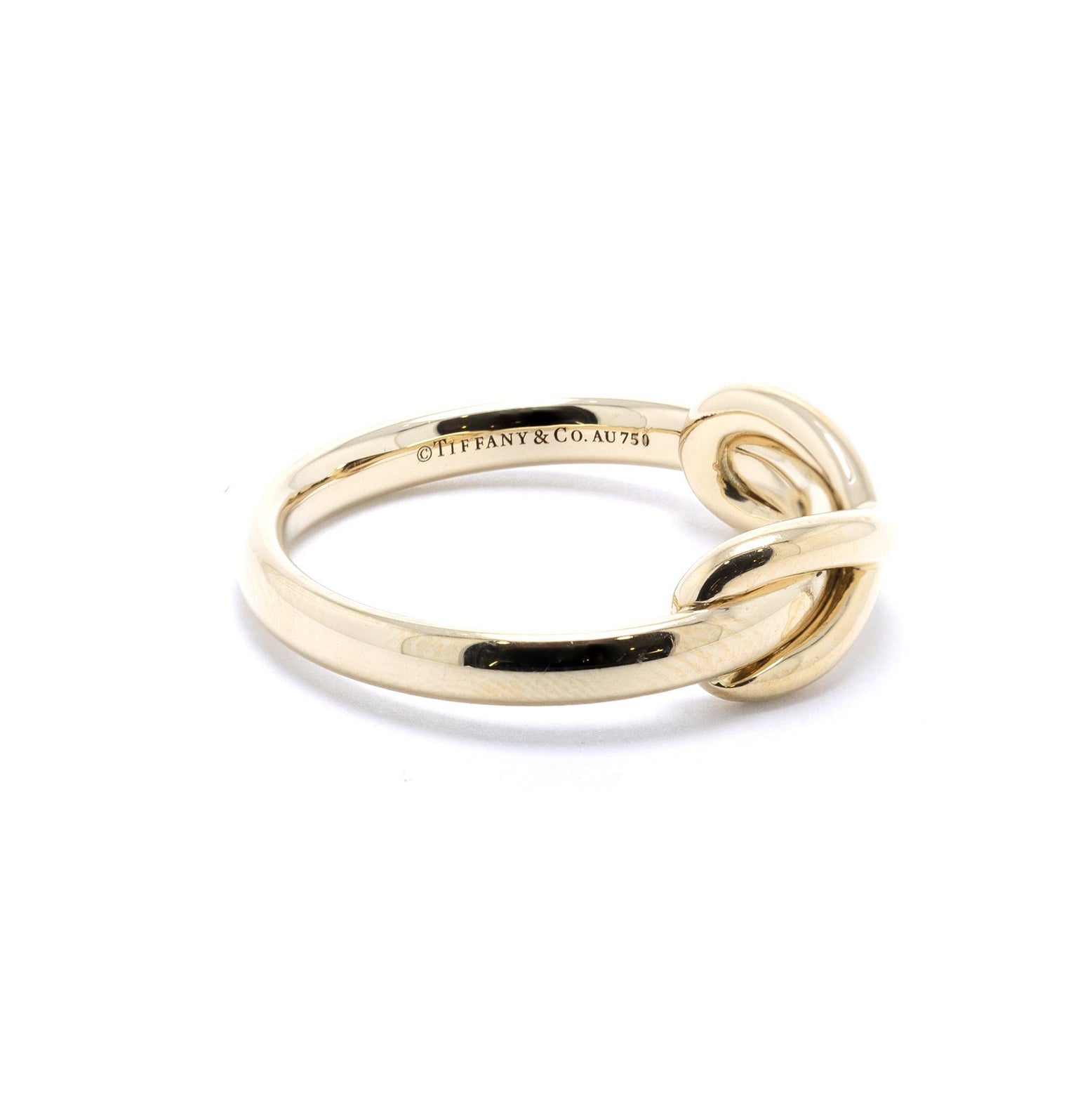 Tiffany & Co. 18k Gold Infinity Ring — Oliver Jewellery