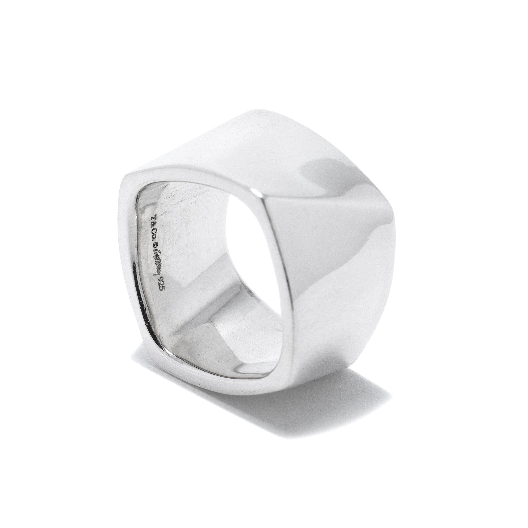 Tiffany & Co. Frank Gehry Torque Wide Ring — Oliver Jewellery