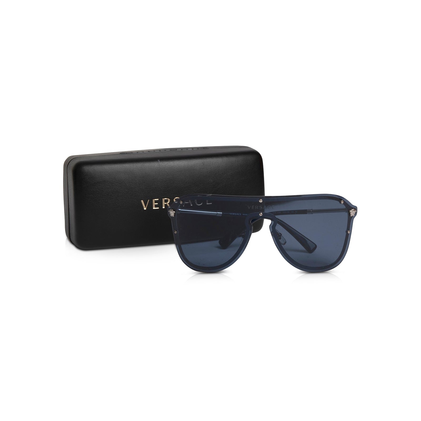 Versace Glam Medusa Shield Sunglasses W Case — Oliver Jewellery