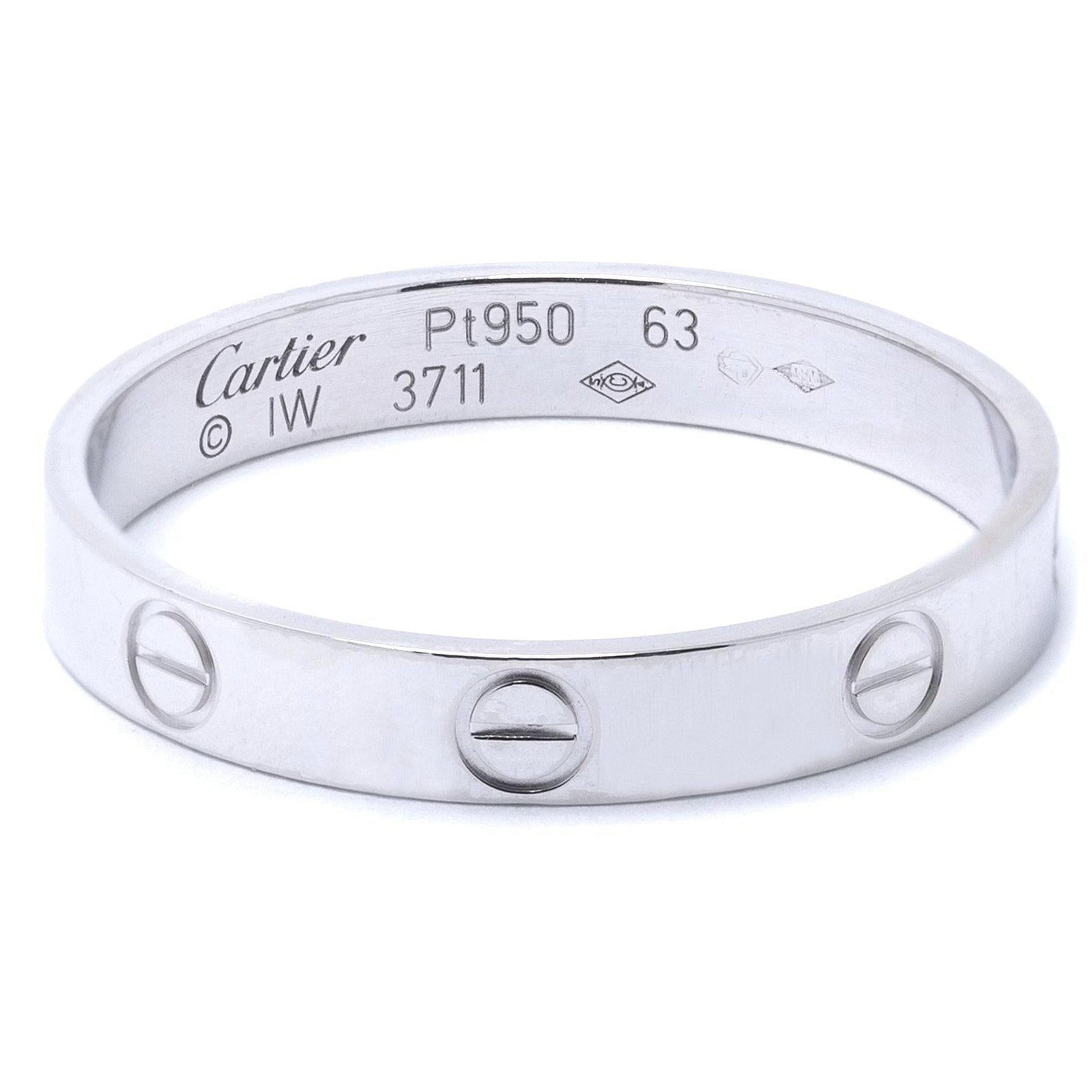 cartier platinum love