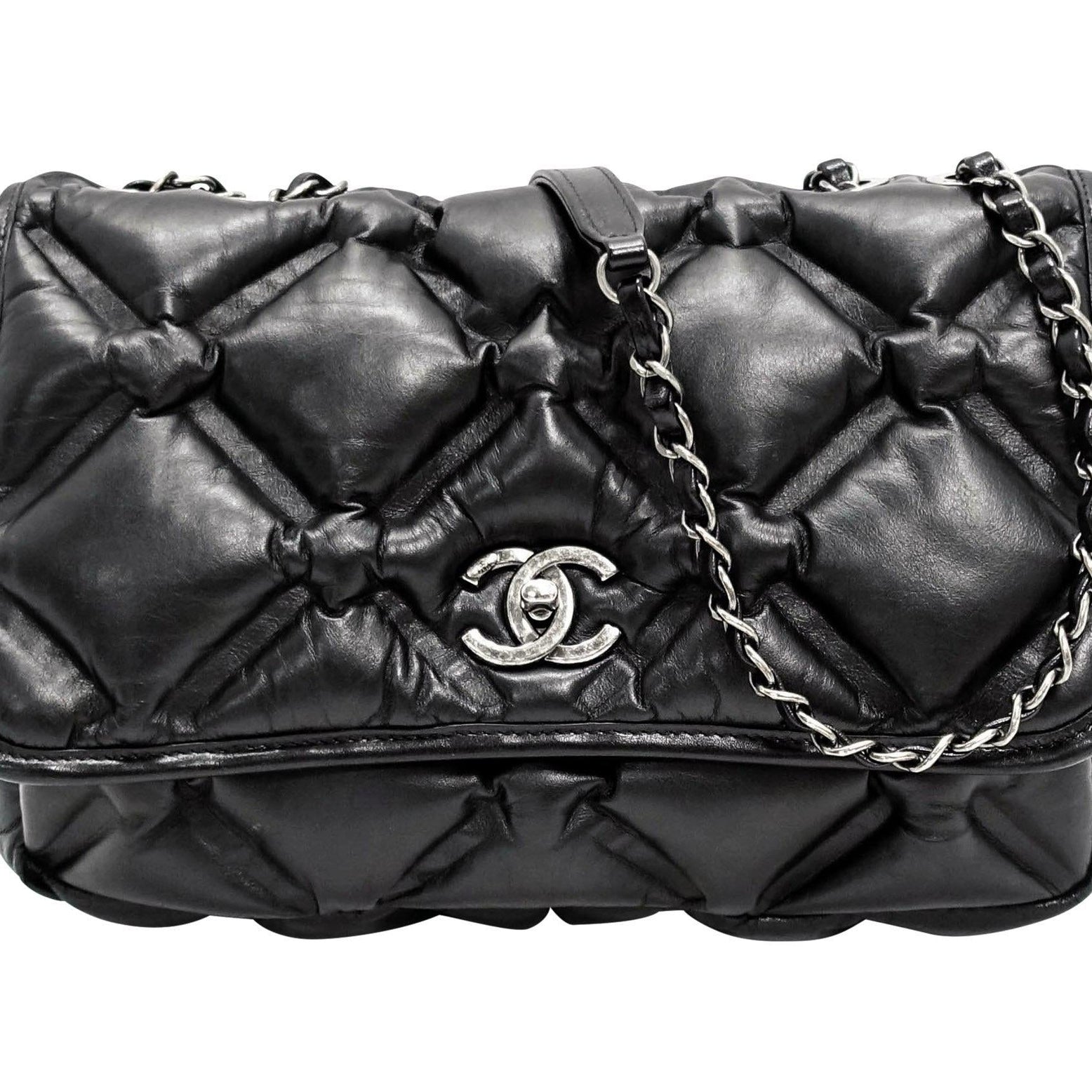CHANEL  Bags  Chanel Bubble Quilt Flap Bag  Poshmark