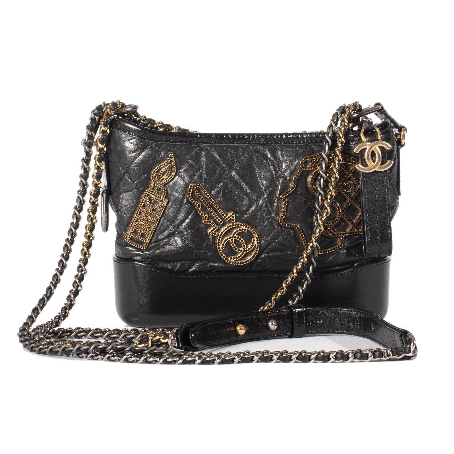 used chanel gabrielle bag small