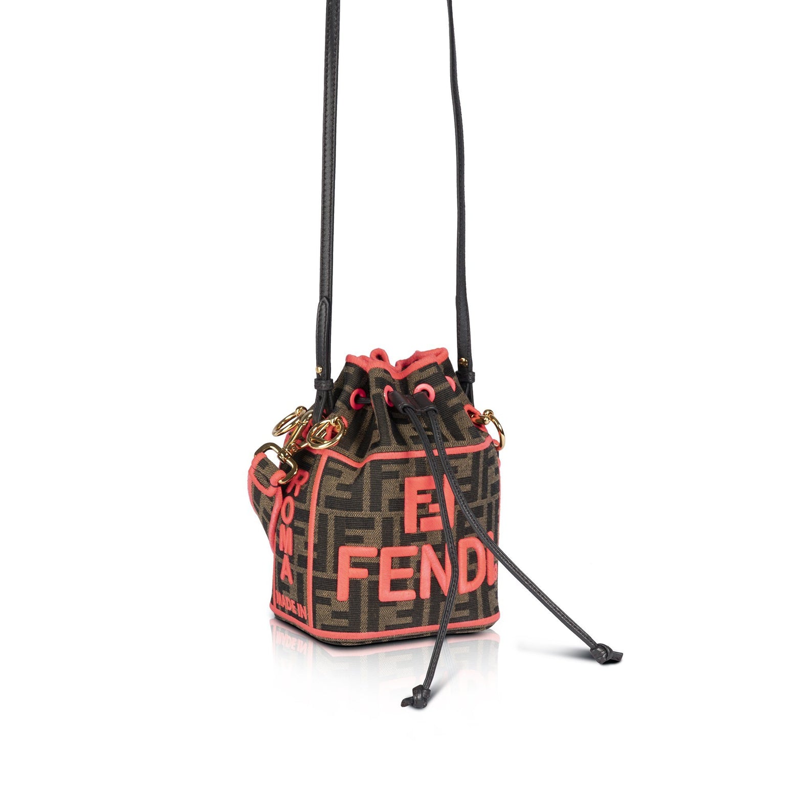 Fendi Mini Roma Amor Mon Tresor Bucket Bag — Oliver Jewellery