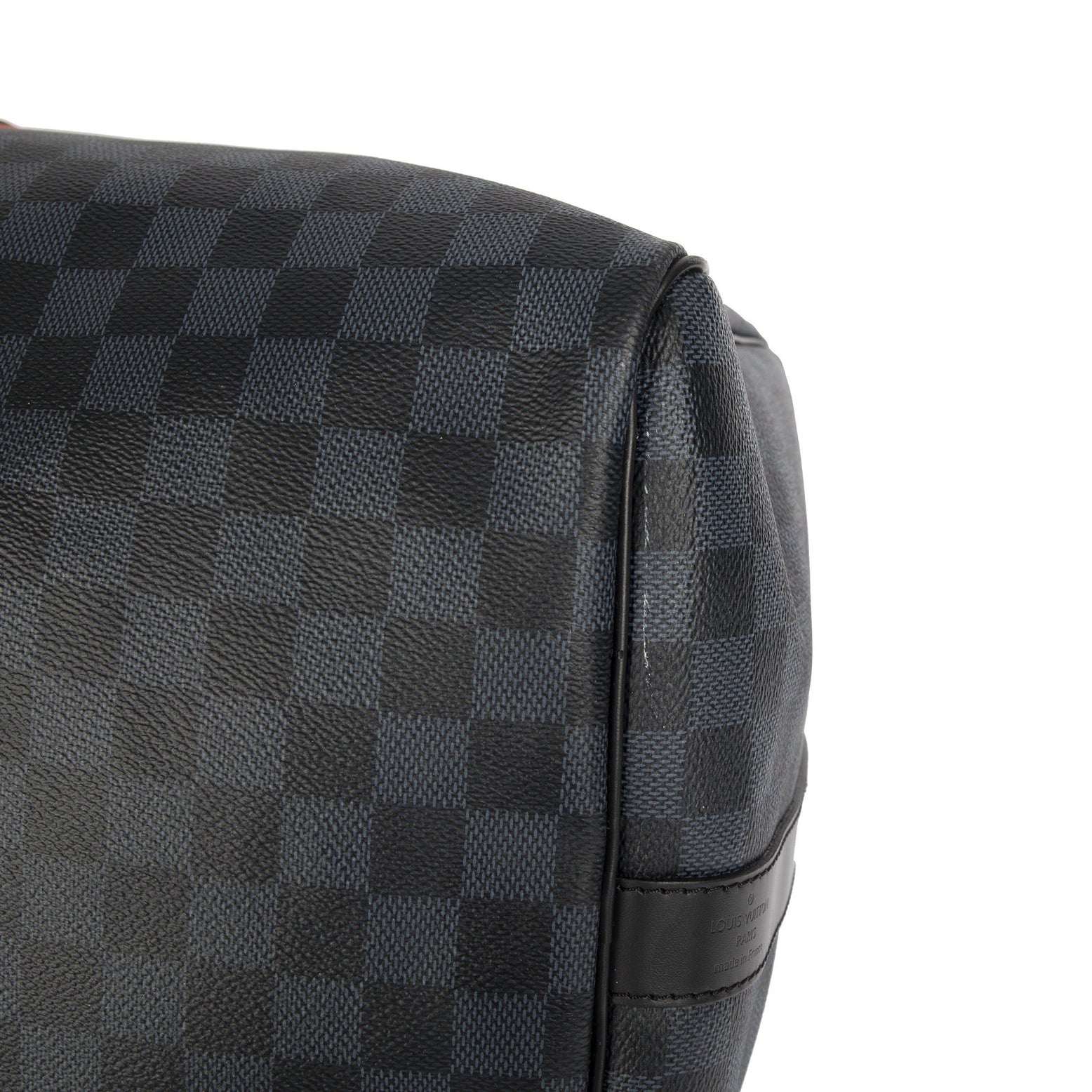 Authentic Louis Vuitton Damier Graphite Blue Coba Keepall