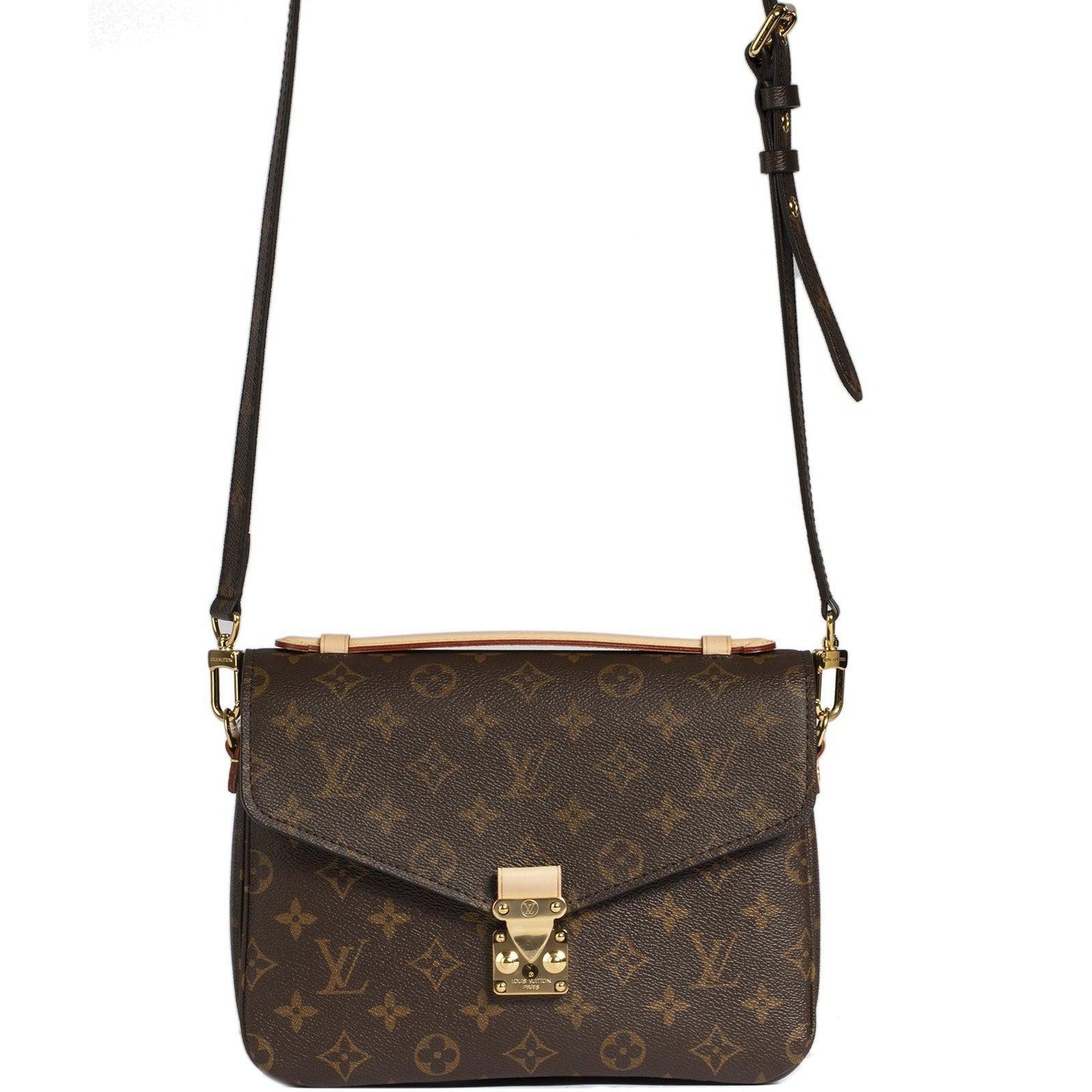 Louis Vuitton Red Monogram Empreinte Pochette Metis Gold Hardware Available  For Immediate Sale At Sotheby's