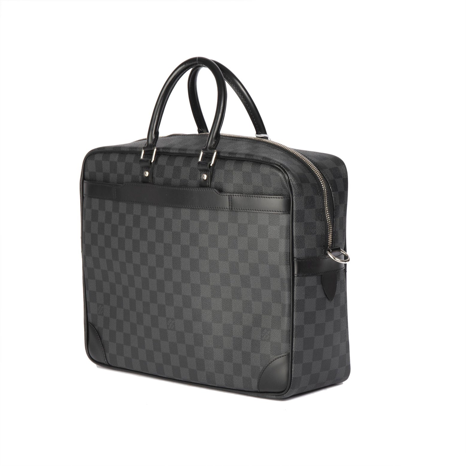 Louis Vuitton Porte-Documents Voyages Monogram Macassar GM Brown/Black in  Canvas with Silver-tone - US