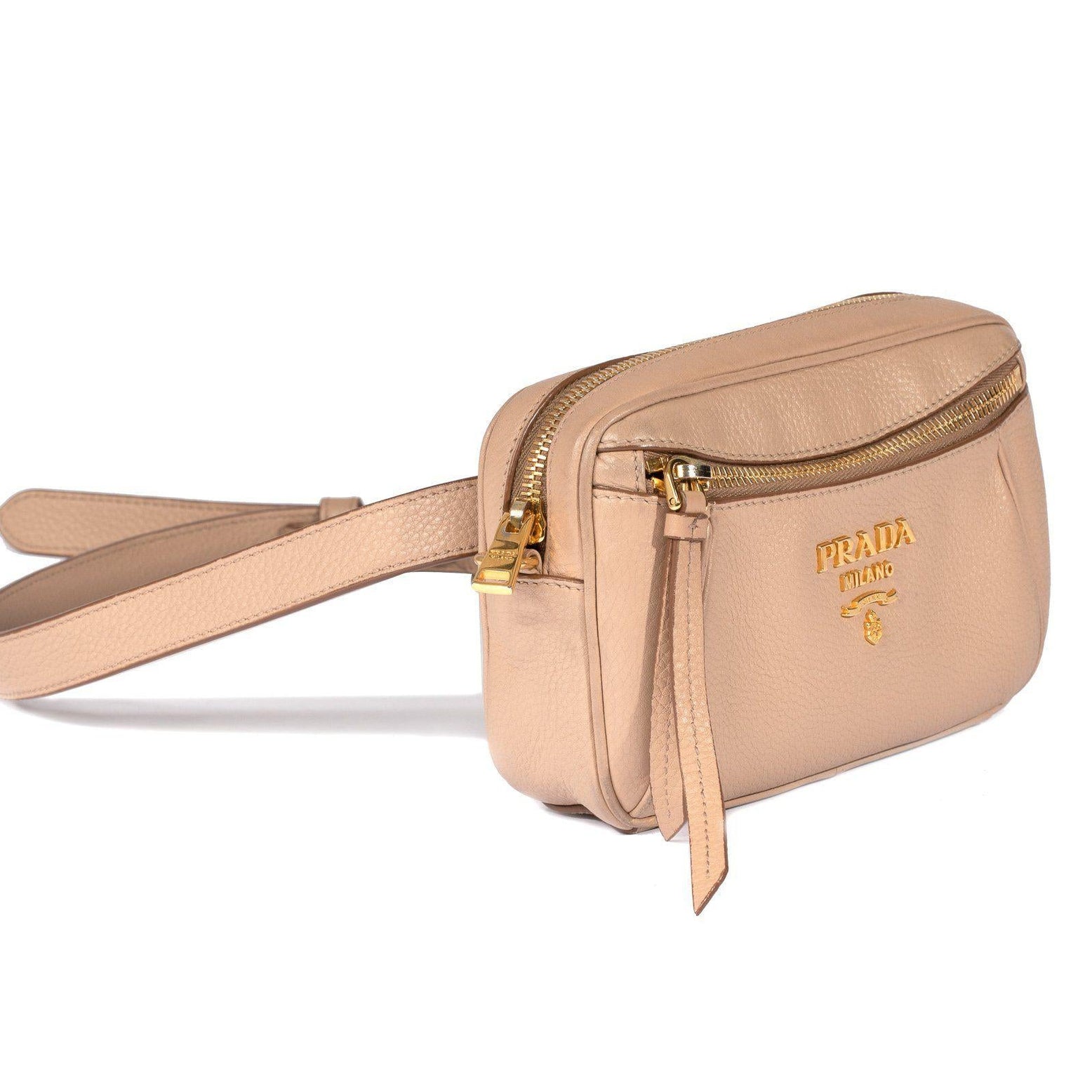 Prada Vitello Daino Convertible Belt Bag — Oliver Jewellery