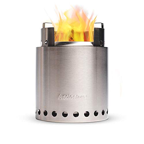 Solo Stove Campfire - 4+ Person Compact Wood Burning Camp Stove for Ba ...