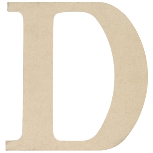 MPI MDF Classic Font Wood Letters and Numbers, 9.5-Inch, Letter D ...