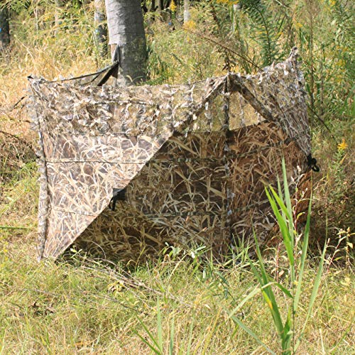 AUSCAMOTEK Duck Hunting Pop Up Ground Blind Portable Quick Setup Light ...