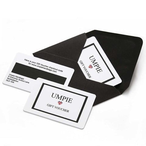 Physical Gift Voucher from Umpie Handbags