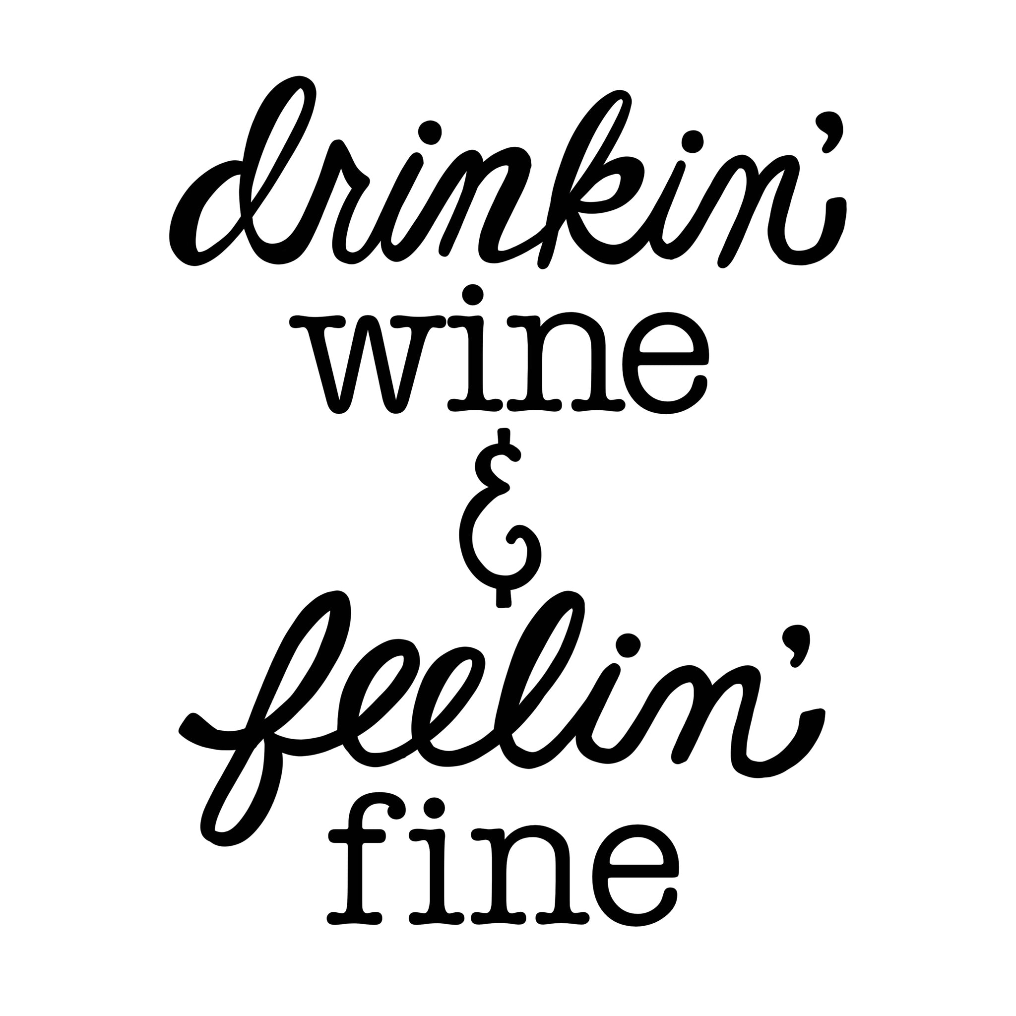 Download Drinkin' Wine SVG File Saying, Funny Wine Glass SVG, Wine ...