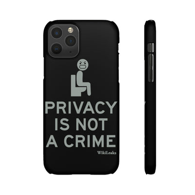 Privacy is Not a Crime - WikiLeaks - Slim Phone Cases