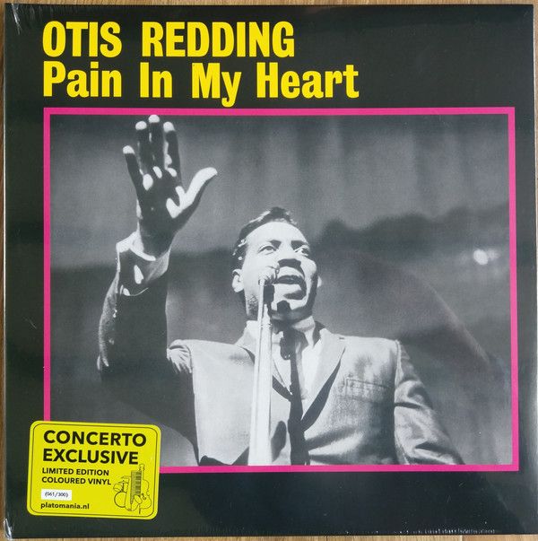 Redding, Otis - Pain In My Heart (Ltd. Ed. 2021 Yellow vinyl gatefold reissue) - Vinyl - New