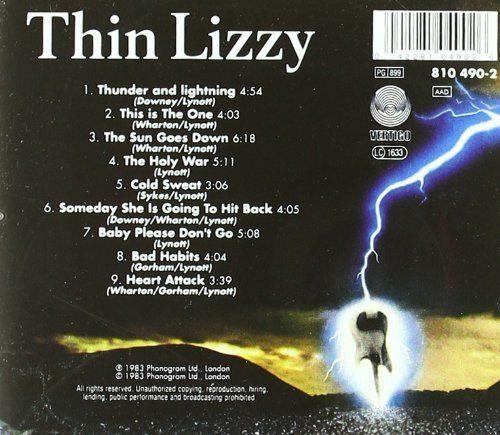 Thin Lizzy - Thunder And Lightning - CD - New