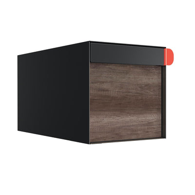 SORA by Bravios - Modern built-in black mailbox