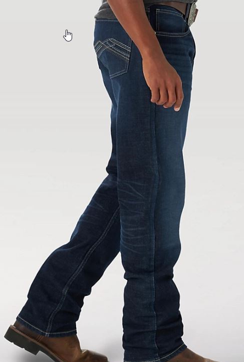 Wrangler Men's 20X No. 42 Vintage Bootcut Jeans - Azure – Leanin' Pole Arena