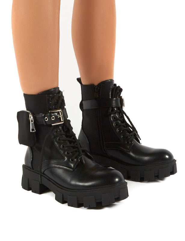 womens chunky boots