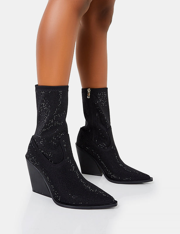 Lucky Brand Women's Aryleis Block-Heel Ankle Western Booties - Macy's