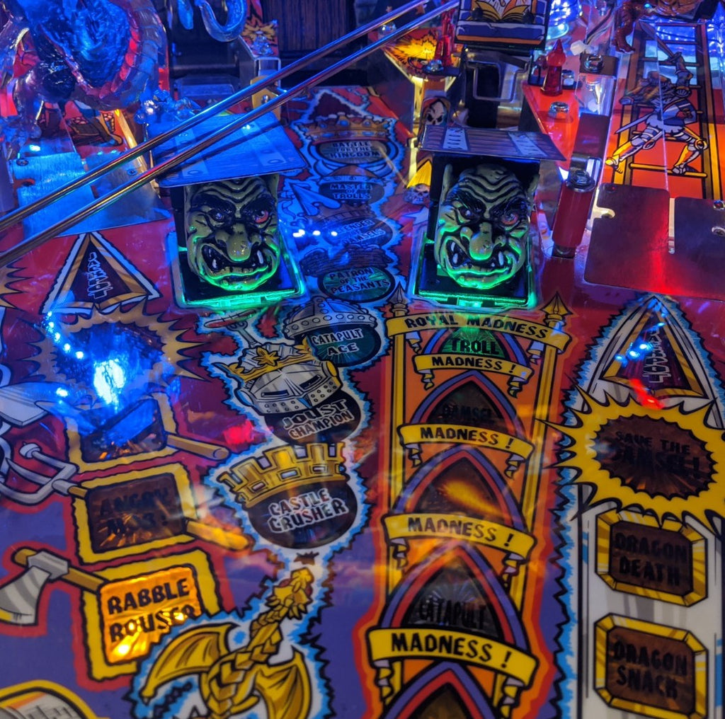 original medieval madness pinball for sale