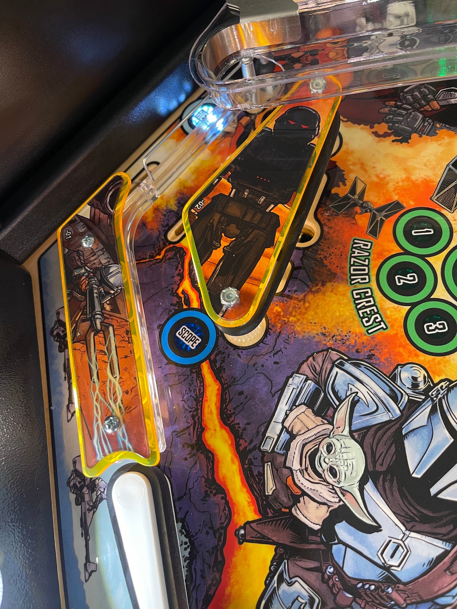 star wars mandalorian pinball