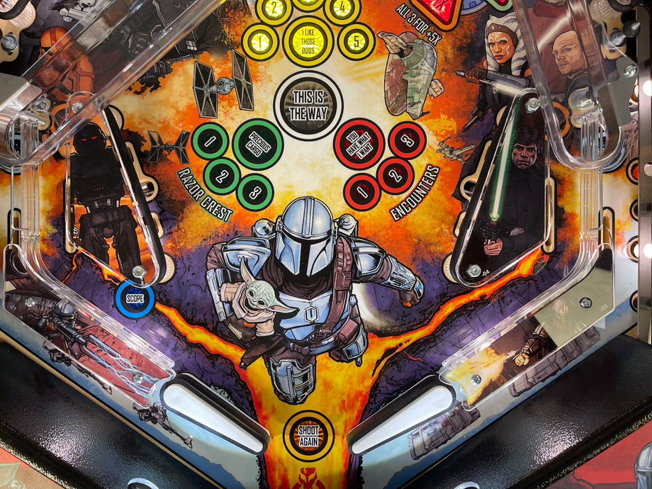 Stern Pinball lança novo acessório Topper para máquina de pinball The  Mandalorian™