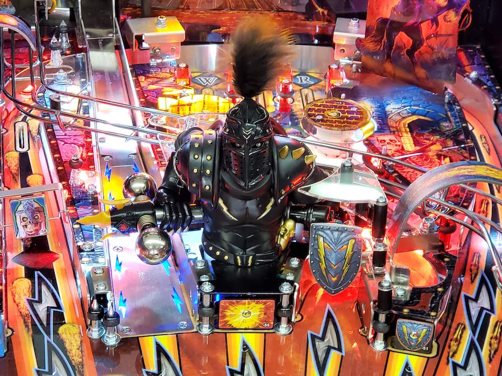 black knight pinball sounds annoying